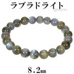 ラブラドライト ブレスレット 8.2mm 16.5cm レディースS サイズ 天然石 パワーストーン ブルー グリーン イエロー レディース 女性 腕輪 爆買
