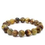 Yahoo! Yahoo!ショッピング(ヤフー ショッピング)高品質ミックスルチルクォーツ ブレスレット 11mm 18.5cm メンズL レディースLL ミックスルチルクォーツ 針水晶 プレゼント