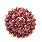 ROKUZANガーネットブローチペ...