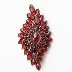 ROKUZANガーネットブローチピ...