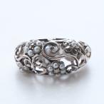 ROKUZAN淡水パール唐草リング...