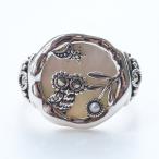 ROKUZAN白蝶貝月夜のフクロウ...