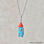 ショッピングエナメル MOOMIN ムーミンやしき エナメル ペンダント ペンダントトップ (チェーンなし) ネックレス トップ ヘッド シルバー ホワイトトパーズ シルバー925