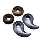 龍頭八尺瓊勾玉ペンダントL燻し仕上...