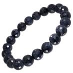 Yahoo! Yahoo!ショッピング(ヤフー ショッピング)サファイア ブレスレット 128面カット 8.5mm 17-18.5cm 天然石 パワーストーン 誕生石 9月 サファイヤ 腕輪 数珠 プレゼント