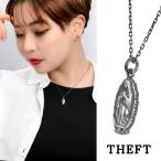 ショッピングスカル THEFT セフト スカル マリア エリザベス モチーフ ネックレス ペンダント ペンダントトップ ペンダントチャーム シルバー SKULL&ELIZABETH NECKLACE 爆買