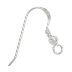 tsuli шероховатость type шар имеется серьги крюк 1 пара 2 шт продажа SV925 печать серебряный детали 