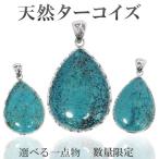 天然ターコイズ ペンダントトップ トルコ石 シルバー 雫型 数量 限定 選べる 一点物 天然石 パワーストーン ターコイズ プレゼント 爆買