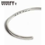 VIVIFY Bb fai аксессуары браслет браслет серебряный Back Hallmarks Bangle Mirror finish Narrow