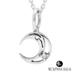 Yahoo! Yahoo!ショッピング(ヤフー ショッピング)ウルフマンBRS ネックレス クレッセント ムーン チェーン付 シルバー ブランド WOLFMAN メンズ レディース 月