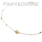 Yahoo! Yahoo!ショッピング(ヤフー ショッピング)ピンキーアンドダイアン ブレスレット ゴールド 一粒ダイヤモンド デザインチェーン 金 レディース ブランド プレゼント 女性