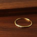 K18 グラデーション ダイヤモンド リング 18金 18k ゴールド 指輪 シンプル 上品 デイリー 普段使い 重ね着け レディース 爆買