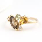 天然石ゴールドピンキーリング1〜7...