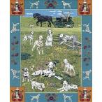 在庫限り　ゴブラン織り　タペストリー　ダルメシアン　輸入雑貨　 犬雑貨　犬グッズ