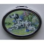 ショッピングダルメシアン 在庫限り　コンパクトミラー　ダルメシアン