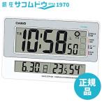 CASIO CLOCK カシオ クロック デジタル生活環境お知らせ電波置き掛け兼用時計 日付表示 温・湿度表示付 IDL-170J-8JF ［4549526172076-IDL-170J-8JF］