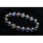 Yahoo! Yahoo!ショッピング(ヤフー ショッピング)パワーストーン 天然石  レインボーオーラ ブレスレットラウンド 12mm[A2-22D]《rv》