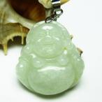 糸魚川翡翠ペンダント布袋様t146-2482