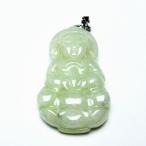 糸魚川翡翠観音ペンダントt146-3195