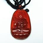 赤アゲートペンダントt159-1491