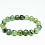 Yahoo! Yahoo!ショッピング(ヤフー ショッピング)ルチル入り プレナイト ブレスレット 11mm  t228-3986