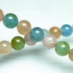 MIXベリルブレスレット緑柱石8mmt237-2312