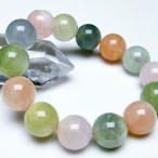 MIXベリルブレスレット緑柱石16mmt237-3001