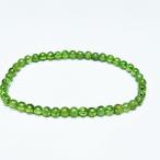 ペリドットブレスレット4mmt28...