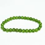 ペリドットブレスレット6mmt284-2345