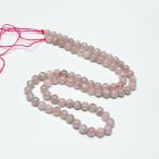 ピンクトルマリンビーズ一連5mmt...