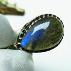 ラブラドライトペンダントt413-3845