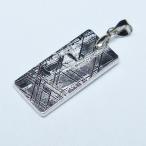 シルバーギベオン メテオライト  ペンダント  t452-3811