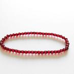 ガーネットブレスレット4mmt48...