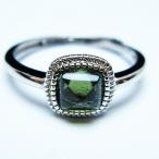 モルダバイト指輪t526-1365