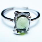 モルダバイト指輪t526-1434