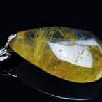 ルチルクォーツペンダントt86-7201