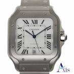 【未使用】カルティエ サントス WSSA0089 チタン 自動巻き ホワイト文字盤