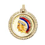 K21.6 ������� K18YG ��������������� ������0.60ct ��󥰥���ǥ�����10�ɥ��� �ڥ����ȥȥå� ��ǥ����� ���