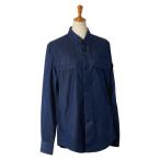 マルタンマルジェラ シャツ ウエスタンシャツ サイズ:44 ブルー コットン メンズ MARTIN MARGIELA 【中古】