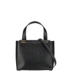 サルヴァトーレフェラガモ ハンドバッグ ショルダーバッグ 2WAY EE-21 9331 ブラック レザー レディース Salvatore Ferragamo 【中古】