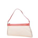 アンテプリマ ロゴ ショルダーバッグ ベージュ ピンク レザー レディース ANTEPRIMA 【中古】