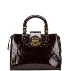 ルイ ヴィトン モノグラム ヴェルニ メルローズ アヴェニュー ハンドバッグ M93757 パープル パテントレザー LOUIS VUITTON 【中古】