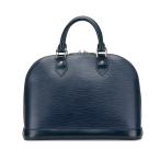 ルイ ヴィトン エピ アルマPM ハンドバッグ M40620 インディゴブルー レザー レディース LOUIS VUITTON 【中古】