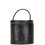  Louis Vuitton epi can n косметичка ручная сумочка M48032nowa-ru чёрная кожа женский LOUIS VUITTON [ б/у ]