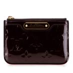 ショッピングヴェルニ ルイ ヴィトン モノグラム ヴェルニ ポシェット クレNM コインケース M93557 アマラント パープル LOUIS VUITTON 【中古】