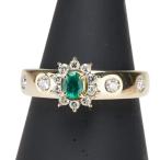 K18YG イエローゴールド エメラルド 