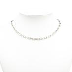 カルティエ スパルタカス チェーン ネックレス K18WG ホワイトゴールド レディース CARTIER 【中古】