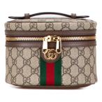  Gucci GGs шкив m off .tia косметичка 627463 бежевый Brown PVC кожа женский GUCCI [ б/у ]