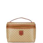  Celine Macadam косметичка бежевый Brown PVC кожа женский CELINE [ б/у ]