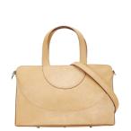 ブルガリ デコルテバッグ ショルダーバッグ 2WAY ベージュ スエード レディース BVLGARI 【中古】